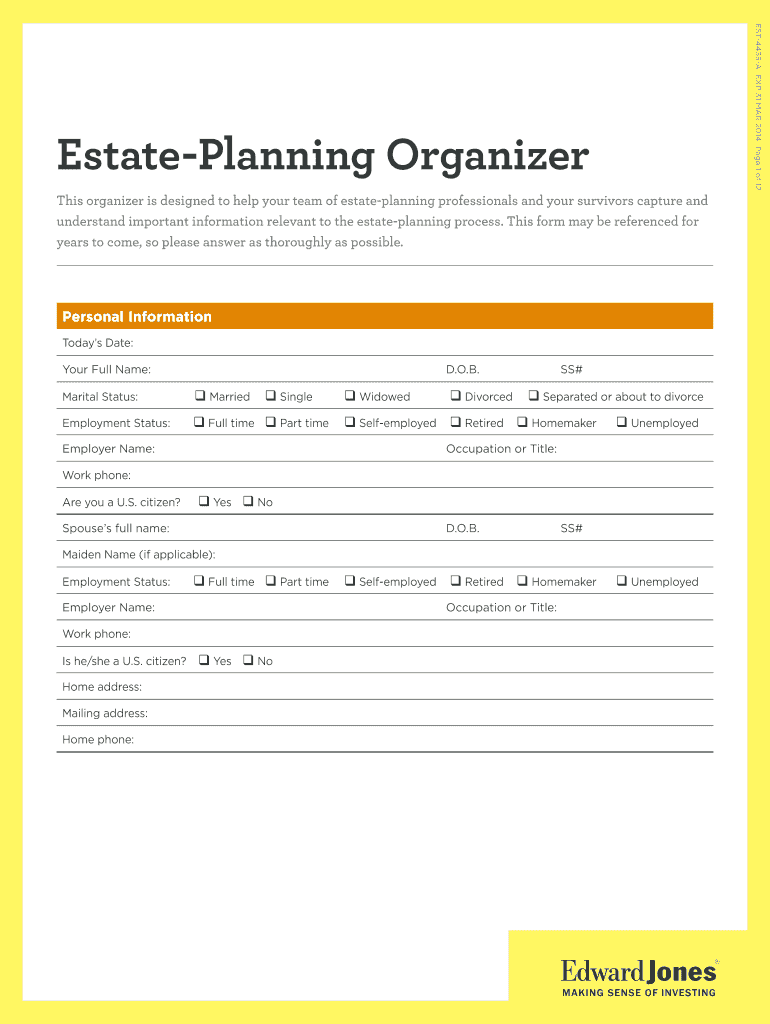 Estate Planning Template Excel 2020 2022 Fill And Sign Printable 