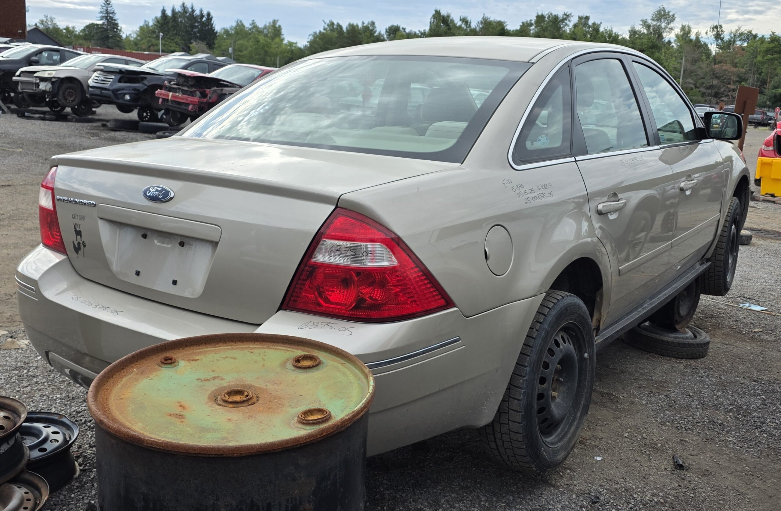 FORD FIVE HUNDRED 2005 Peterborough Kenny U Pull FORD FIVE HUNDRED 2005 Peterborough Kenny U Pull