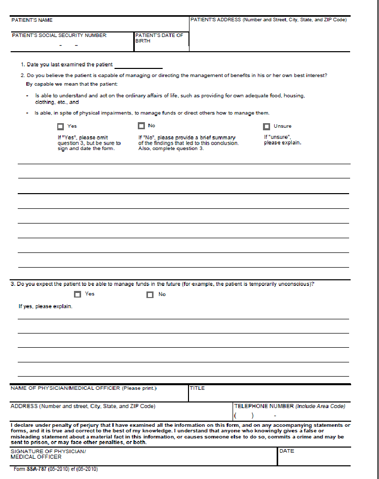 Free SSA 787 Printable Form Get Yours Now Printables For Everyone