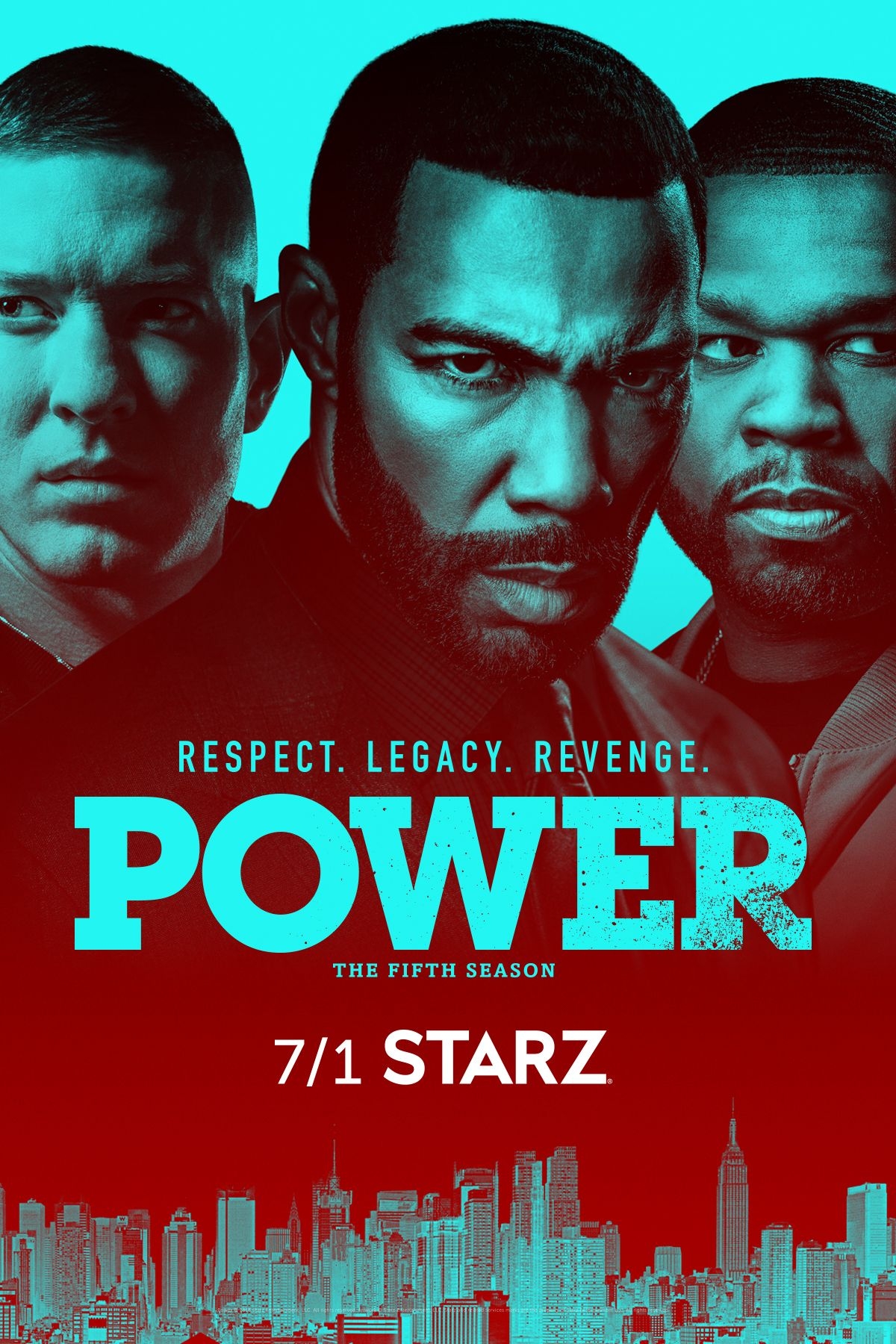 Power Season 5 Poster Ghost Tommy And Kanan Form An Unholy Trinity