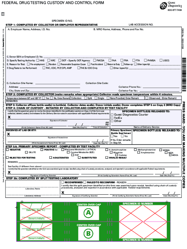 Printable Drug Test Results Form Printable Form 2024