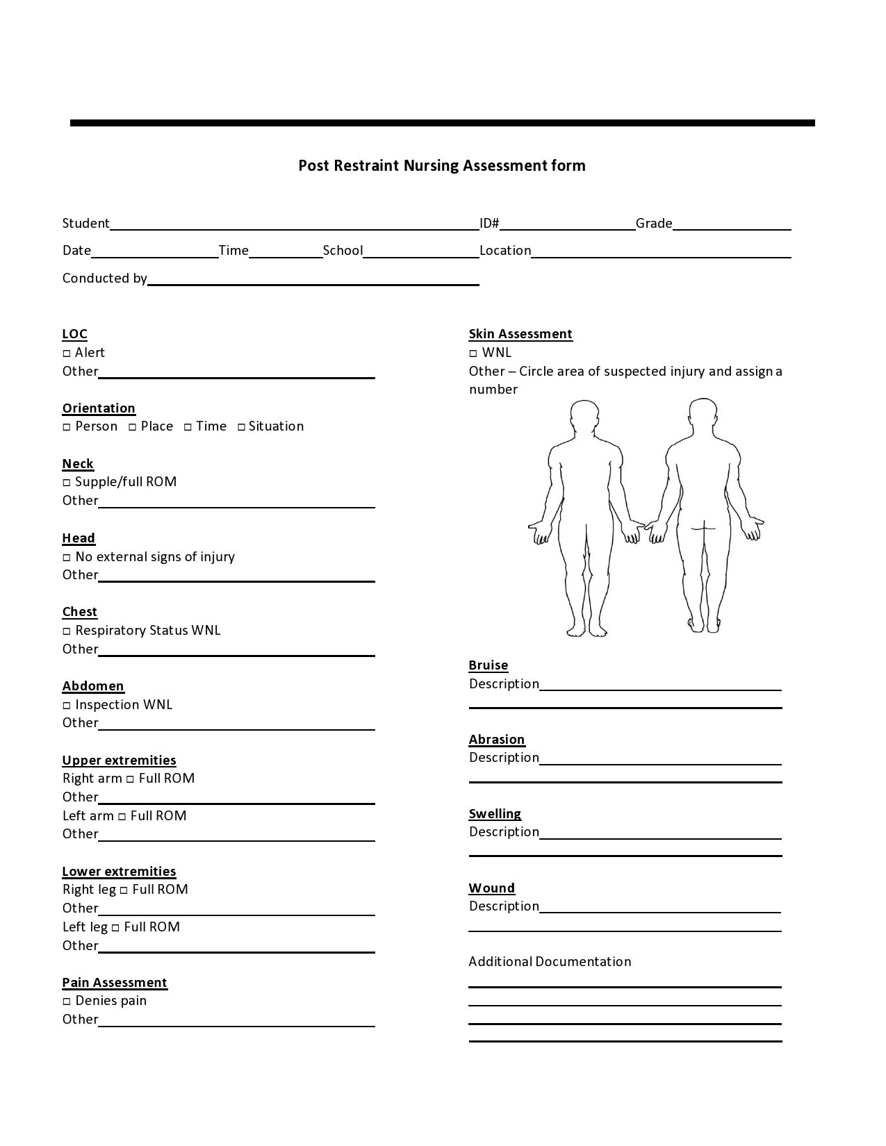 Printable Geriatric Assessment Forms Printable Forms Free Online Printable Geriatric Assessment Forms Printable Forms Free Online