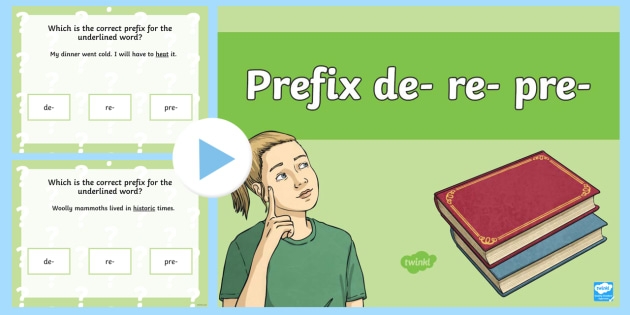 quot Pre quot Prefix Words Meaning Definition Examples