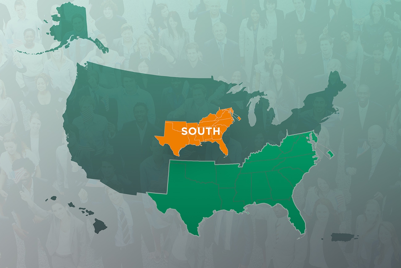 SOUTH REGION 2020 Census