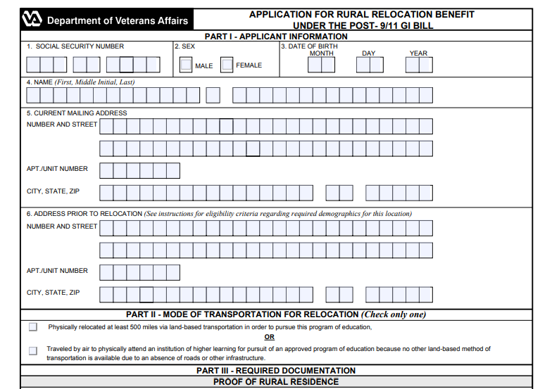 VA Form 10 3542 Pdf VA Form