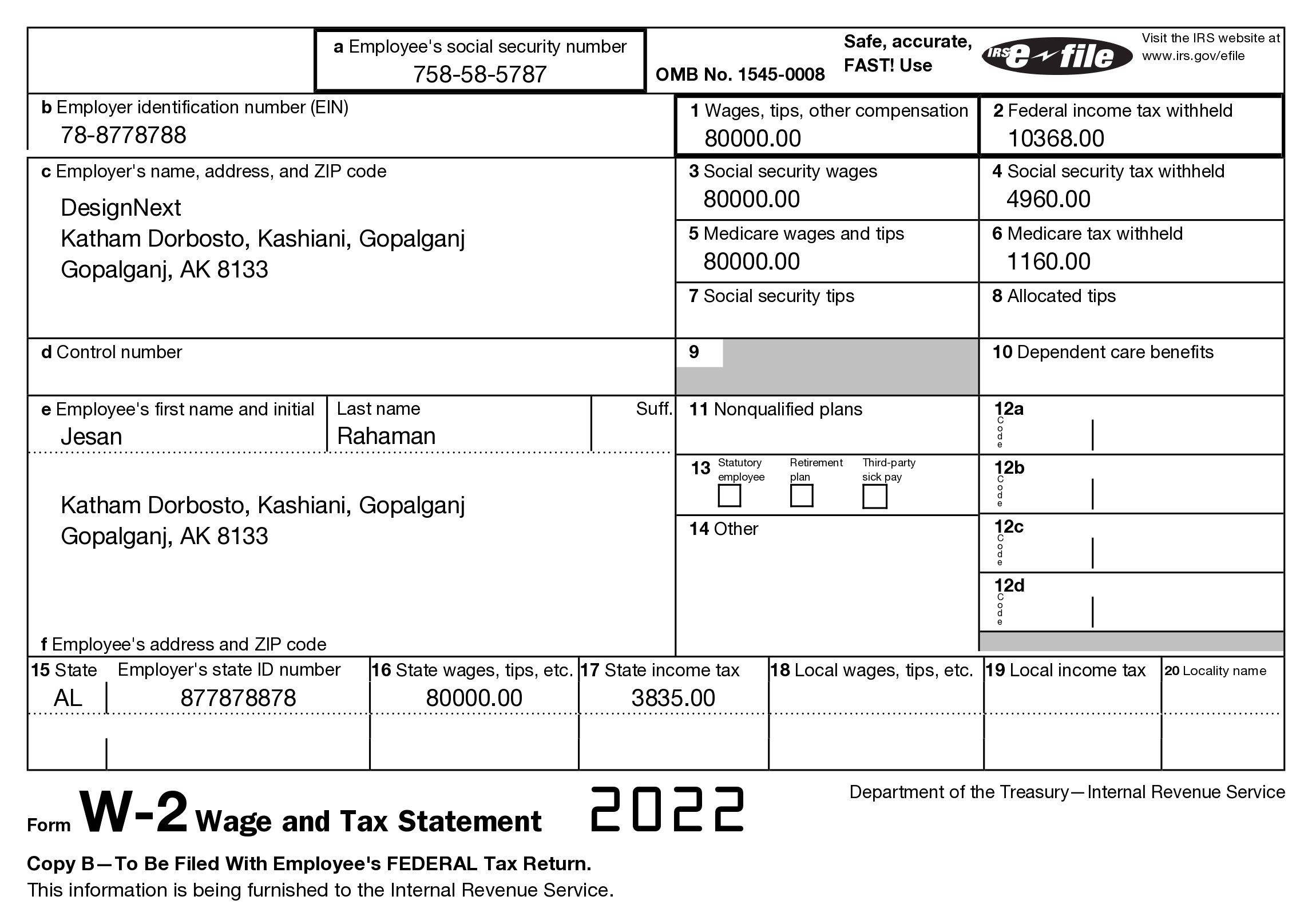 W2 Form Template Quick Accurate Tax Filing PaystubHero W2 Form Template Quick Accurate Tax Filing PaystubHero