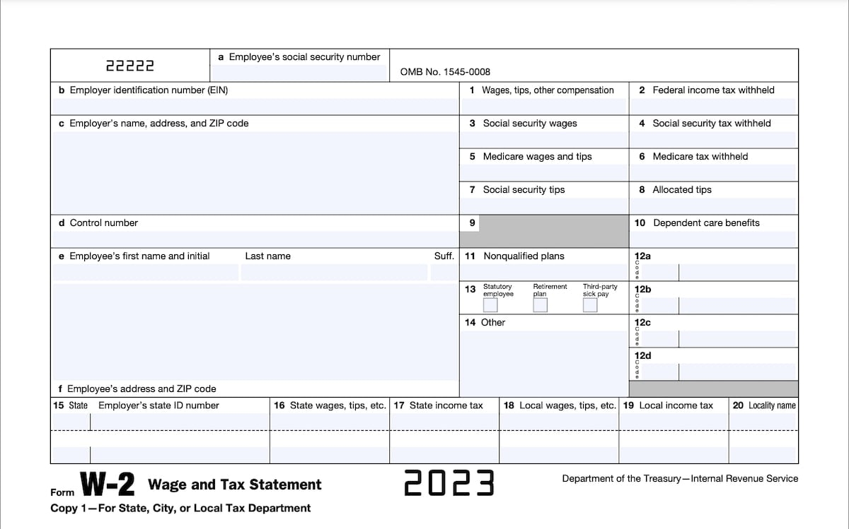 What Is A W 2 Form TurboTax Tax Tips Videos