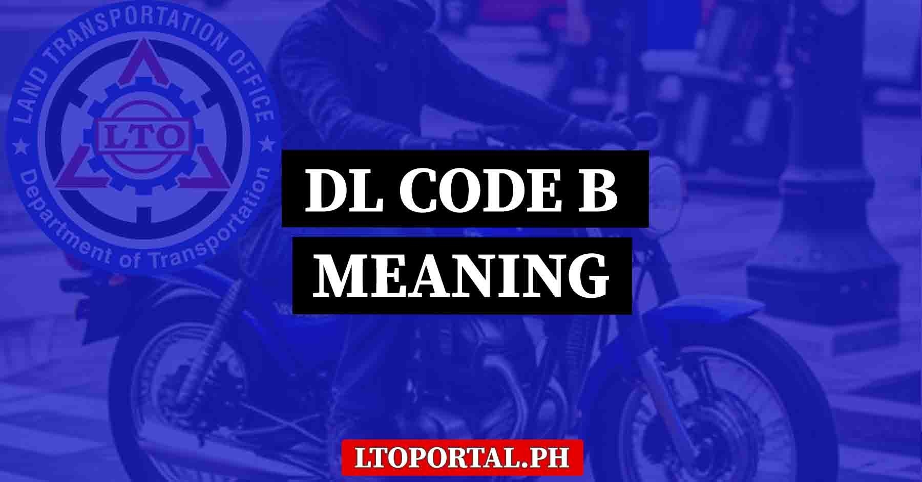 What Is Restriction Code B On Driver 39 s License At Willard Madrigal Blog