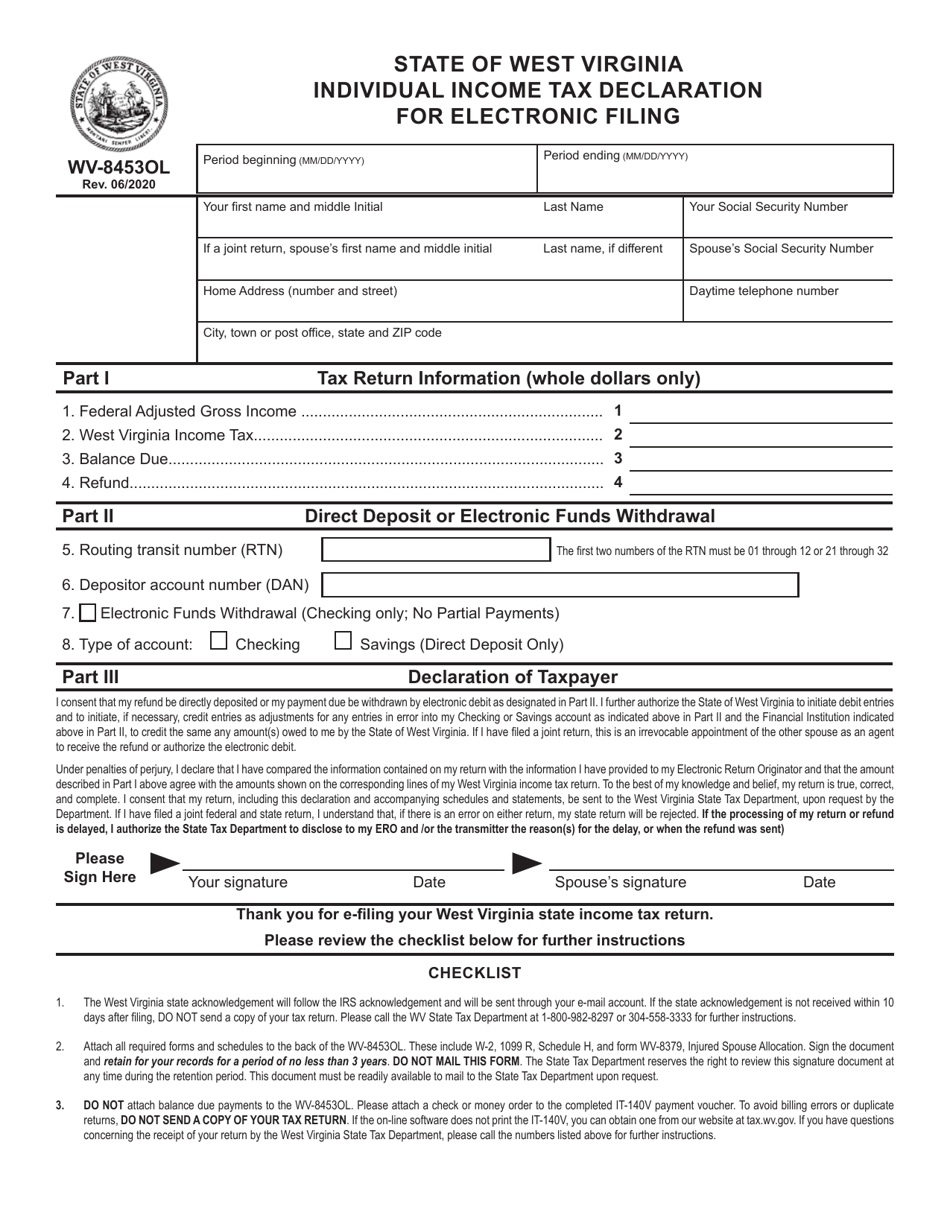 Wv State Tax Forms Printable Printable Forms Free Online Wv State Tax Forms Printable Printable Forms Free Online